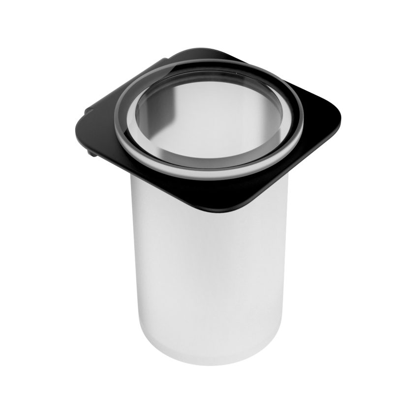 PORTABICCHIERE A PARETE<br> cod. XO016